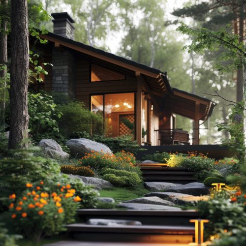 Proyecto Casa 1 estilo XXX. Puyehue, Región de Los Lagos